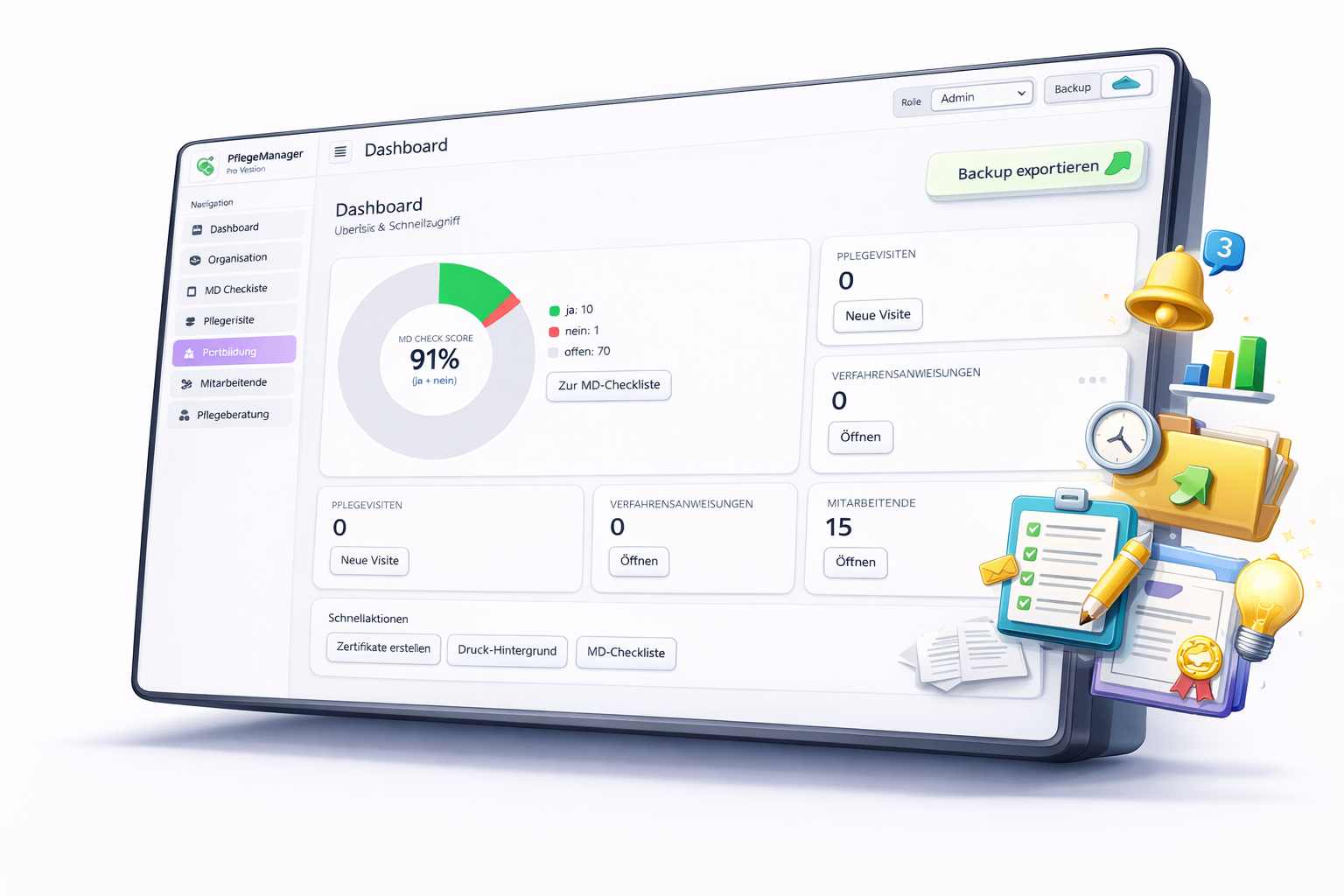 QM Sonne Landing Vorschau